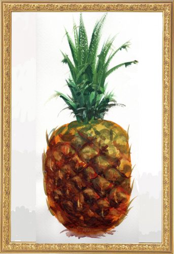 パイナップル（painted on Aug.14,2020）
