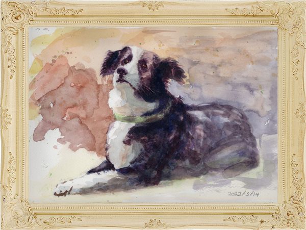 犬（painted on Mar.14,2022）