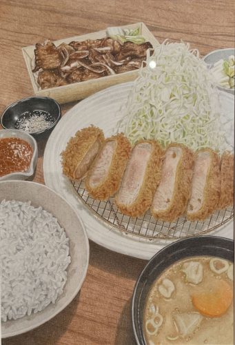 上ロース定食＆生姜焼き弁当(辻本舞）
